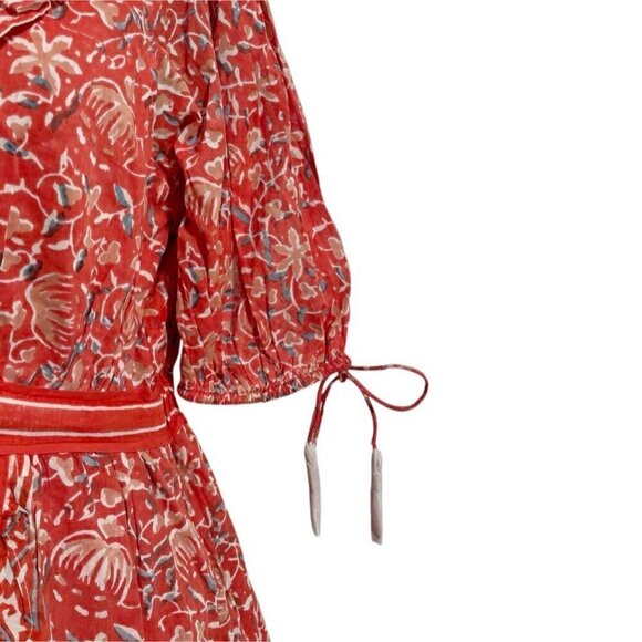 NEW Cleobella Size Medium Dress Wrap Mini Short Blair Tassel Cuff - Picture 8 of 16